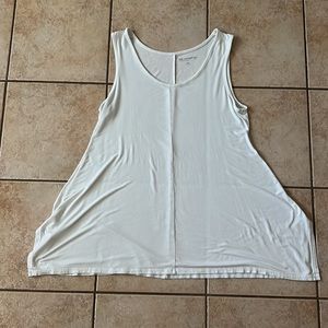 Soft Surroundings Sleeveless‎ Swing Tank Top Center Seam Front & Back, Sz Large